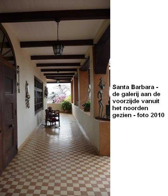 49. Santa Barbara galerij aan de voorzijde 2010
